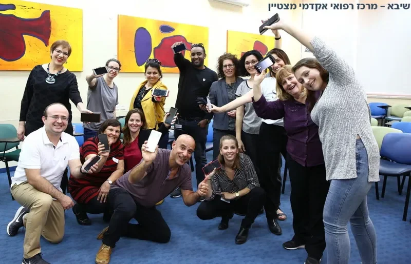 פעילות גיבוש לצוות רפואי בבית החולים שיבא